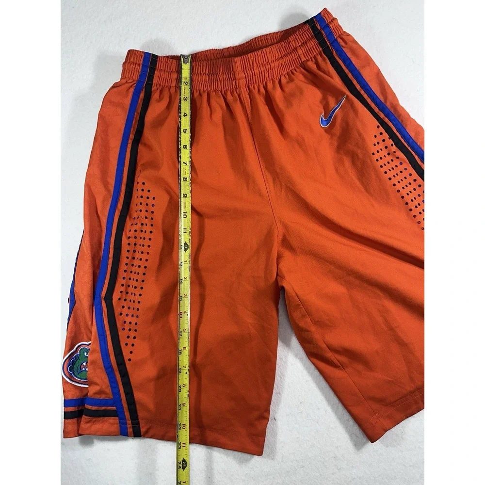 Nike Florida Gators Dri-FIT Athletic Shorts Orange Blue College Basketball SZ M